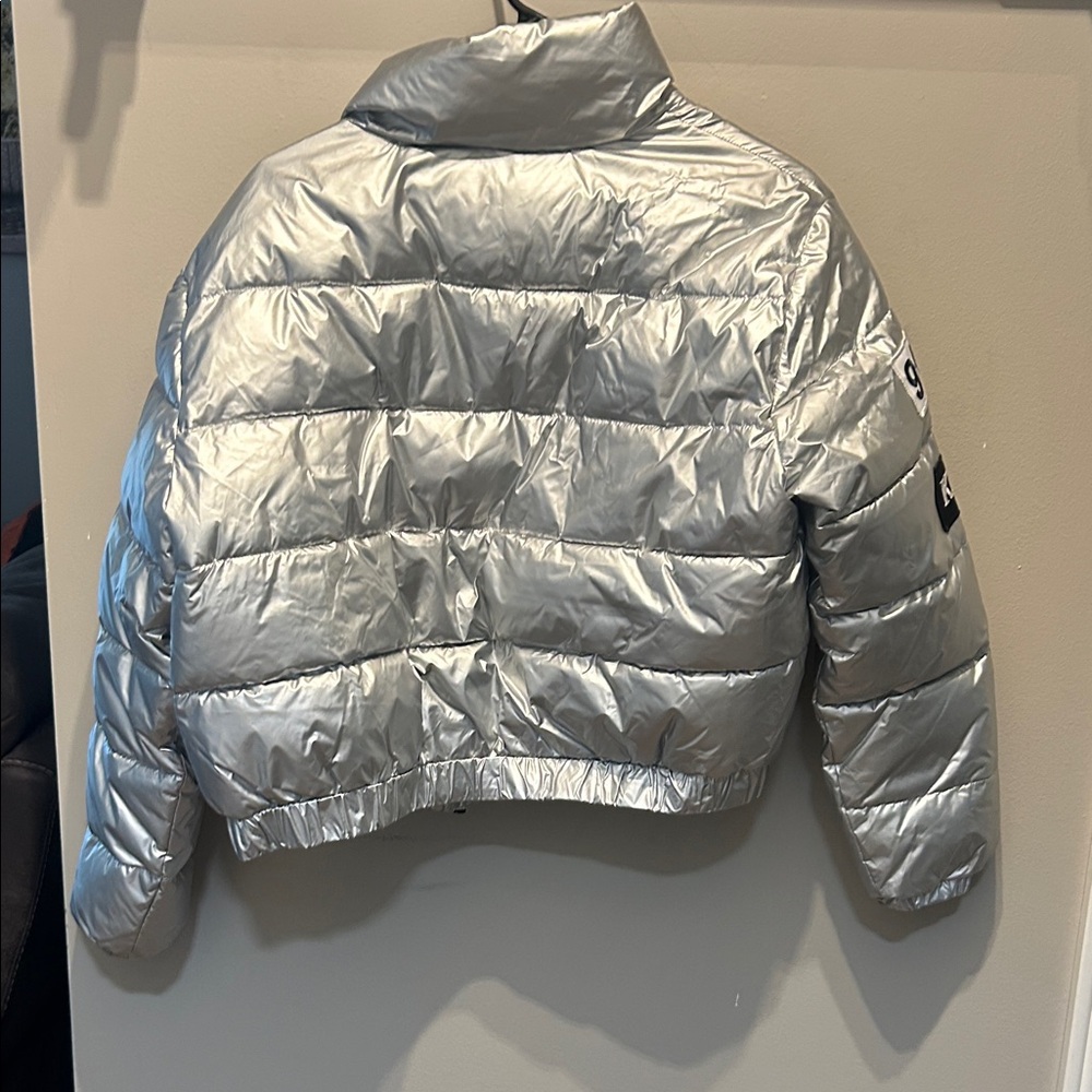Kappa Silver Puffer Jacket - Picture 3 of 3